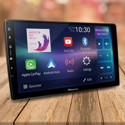 Pioneer DMH-AP6650BT 9" Apple CarPlay/Android Auto Wireless AV Receiver