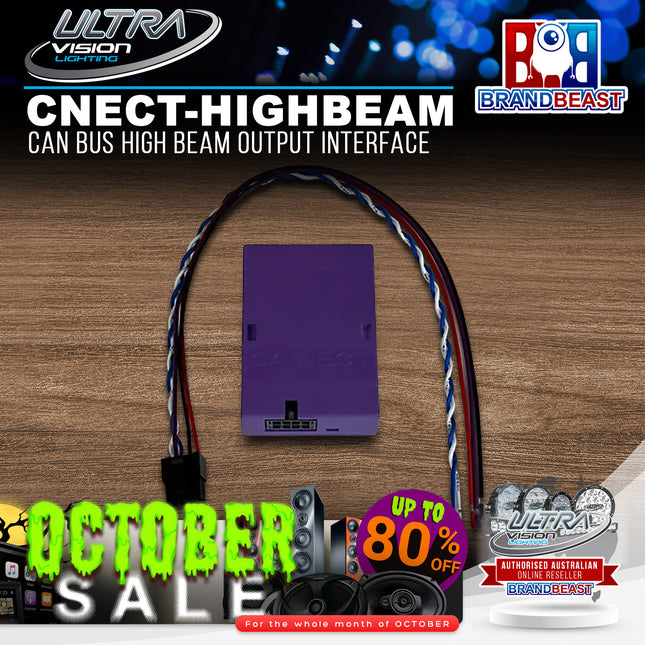 Ultra Vision Lighting CNECT-HIGHBEAM Can Bus High Beam Output Interface