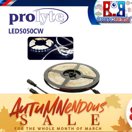 Prolyte LED5050CW Cool White SMD 5050 LED Light Roll 5M