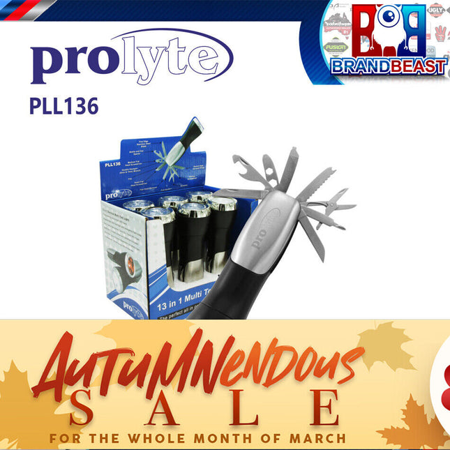 Prolyte Pll136 Prolyte 13 In 1 Multi Tool &amp; Light 6Pk Lighting &amp; Power PLL136