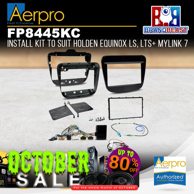 Aerpro FP8445KC Install Kit to Suit Holden Equinox LS, LS+ Mylink 7