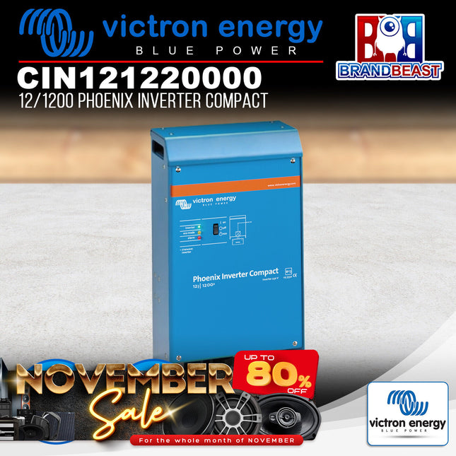 Victron Energy CIN121220000 12/1200 Phoenix Inverter Compact