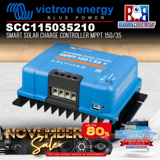Victron Energy SCC115035210 Smart Solar Charge Controller MPPT 150/35