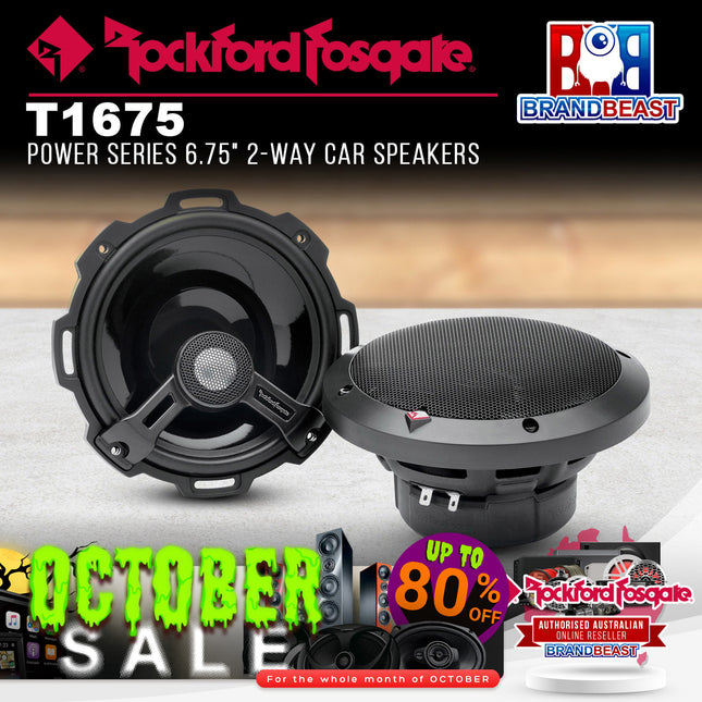 Rockford Fosgate T1675 Power 6.75" 2-Way Full-Range Speaker