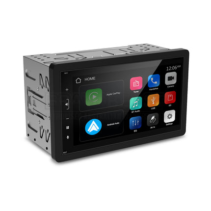 Mongoose Q675WCA 6.75" Wireless CarPlay Android Auto Touch Screen Head Unit