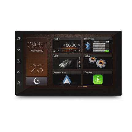 Mongoose Q7CA 7" Multi Media Entertainment Unit for Apple & Android