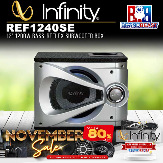 Infinity REF1240SE 12" 1200W Bass-Reflex Subwoofer Box