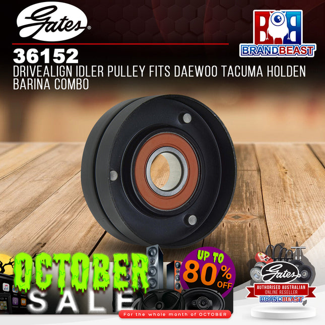 Gates 36152 Drivealign Idler Pulley Fits Daewoo Tacuma Holden Barina Combo