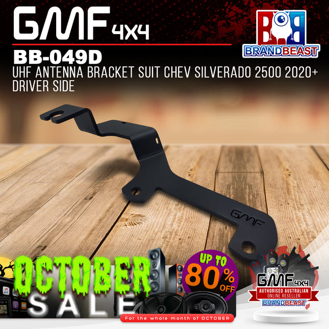 GMF4X4 BB-049D UHF Antenna Bracket Suit Chev Silverado 2500 2020+ Driver Side