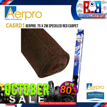 Aerpro CASRD1 .75 X 2M Speckled Red Carpet