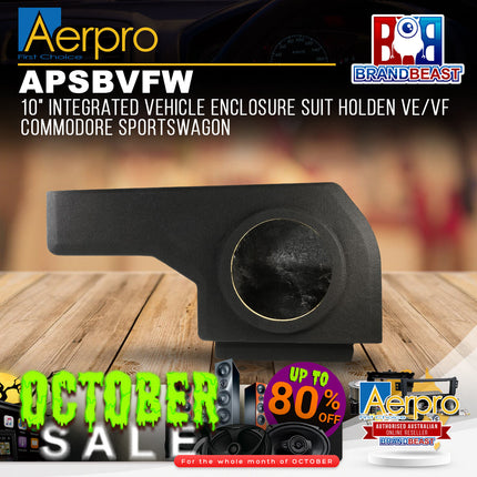 Aerpro APSBVFW 10" Integrated Vehicle Enclosure Suit Holden VE/VF Commodore