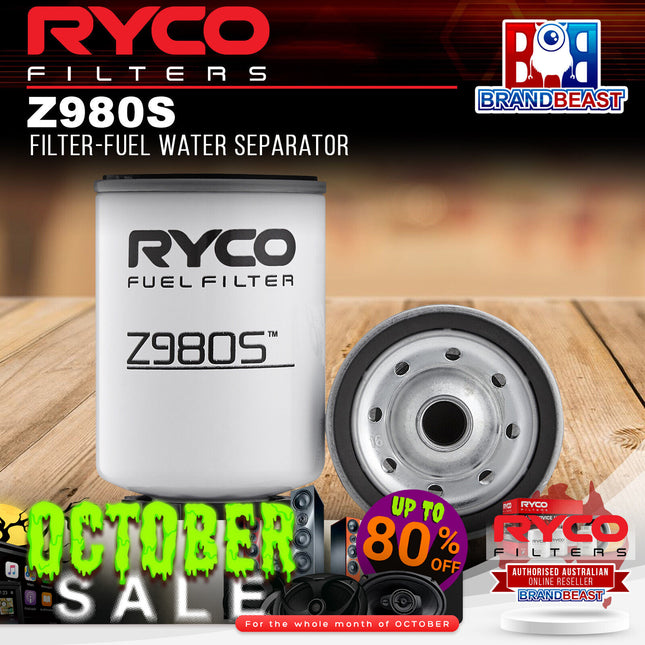 Ryco Z980S Filter-Fuel Water Separator