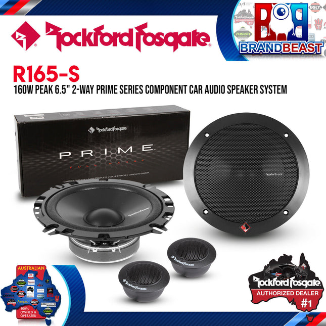 Rockford Fosgate R165-S Prime 6.5" Component System