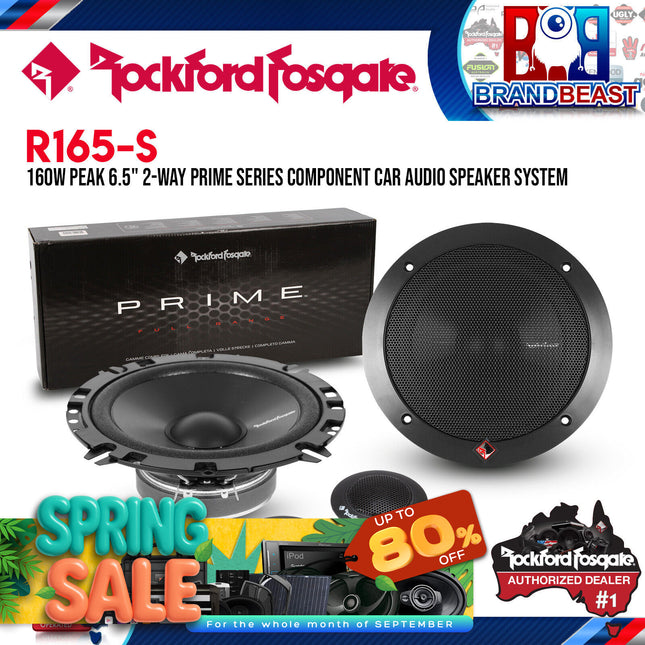 Rockford Fosgate R165-S Prime 6.5" Component System
