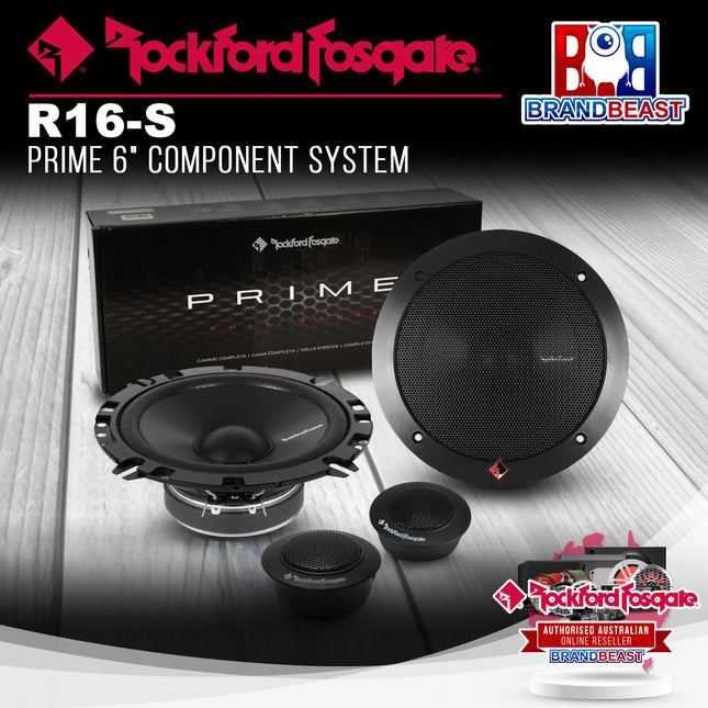 Rockford Fosgate R16-S Prime 6" Component System