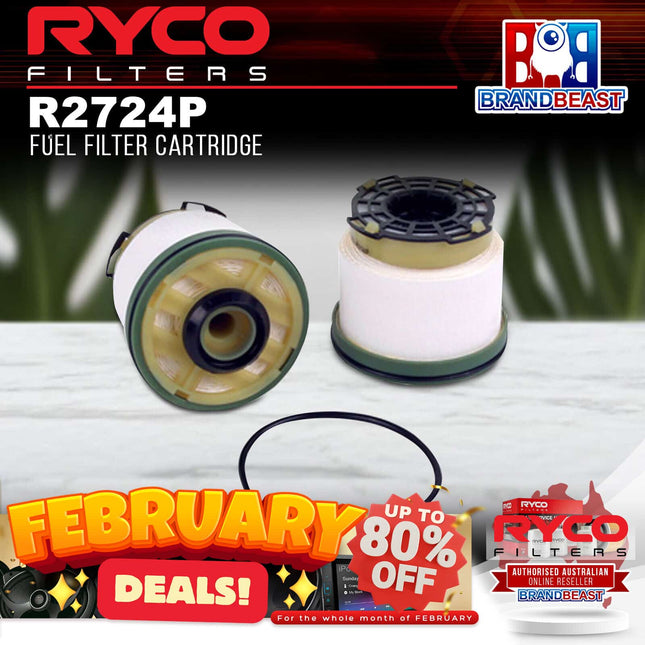 Ryco R2724P Fuel Filter Cartridge