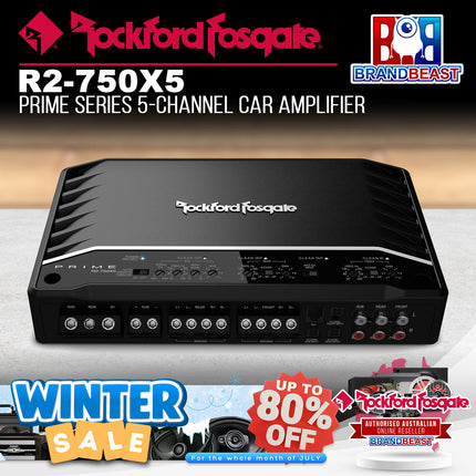 Rockford Fosgate R2-750X5 Prime 750 Watt 5-Channel Amplifier