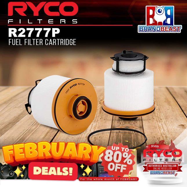 Ryco R2777P Fuel Filter Cartridge