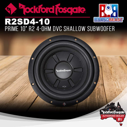 Rockford Fosgate P2D4-10 Punch 10" P2 4-Ohm DVC Subwoofer