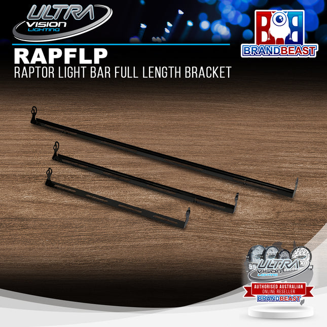 Ultra Vision Lighting RAP120FLB Raptor Light Bar Full Length Bracket - 120W