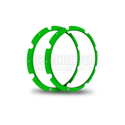 Ultra Vision Lighting RAP120RIM/GREEN-KIT Raptor 120W Driving Light Rim Kit - Green