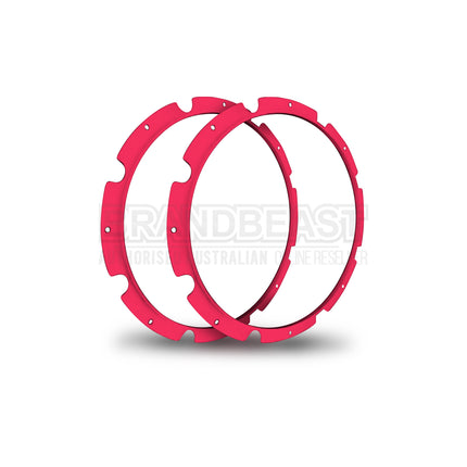 Ultra Vision Lighting RAP120RIM/PINK-KIT Raptor 120W Driving Light Rim Kit - Pink