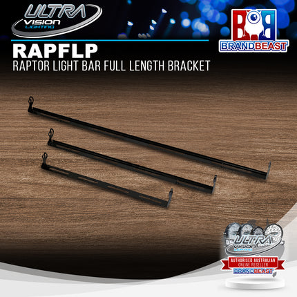 Ultra Vision Lighting RAP210FLB Raptor Light Bar Full Length Bracket - 210W