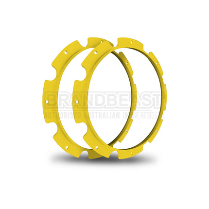Ultra Vision Lighting RAP70RIM/YELLOW-KIT Raptor 70W Driving Light Rim Kit - Yellow