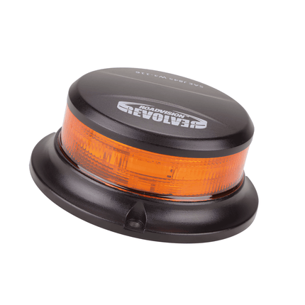 Roadvision RB112MY Revolver Low Profile LED Beacon Amber Magnetic Mount