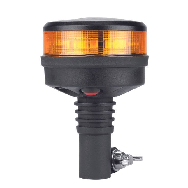Roadvision RB112PY Revolver Low Profile LED Beacon Amber DIN Pole Mount