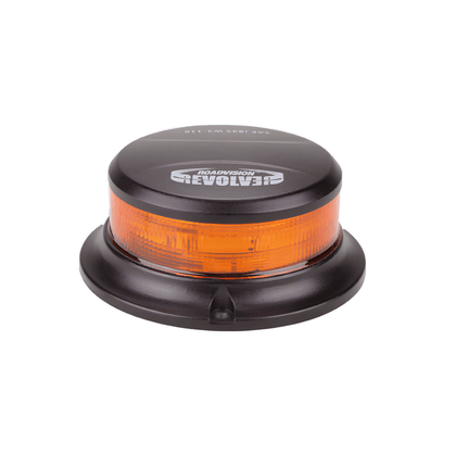 Roadvision RB112Y Revolver Low Profile LED Beacon Amber Fixed Mount