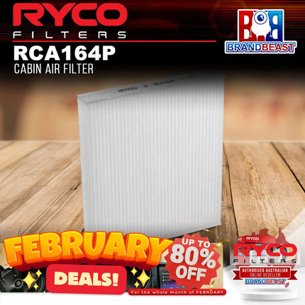 Ryco RCA164P Cabin Air Filter Suit Various Jaguar/Land Rover/Lexus/Subaru/Toyota