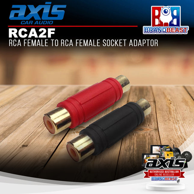 Axis RCA2F Female to Female RCA Socket Adaptor