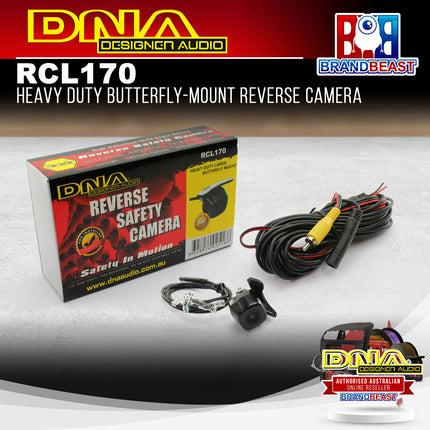 DNA RCL170 CMOS Reverse Camera Large Butterfly Mount - PAL/NTSC