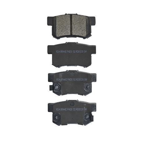 RDA BRAKES RDB1230 GP Max Genaral Purpose Brake Pad Set