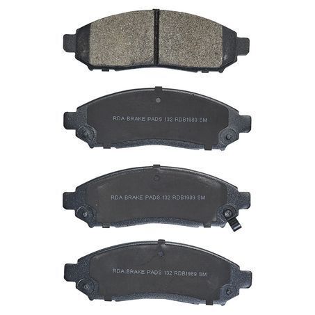 RDA BRAKES RDB1989 GP Max Genaral Purpose Brake Pad Set