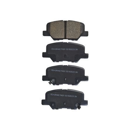 RDA BRAKES RDB2231 Disk Brake Pad Set RDA GP Max