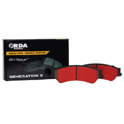 RDA BRAKES RDB2397 GP Max Genaral Purpose Brake Pad Set