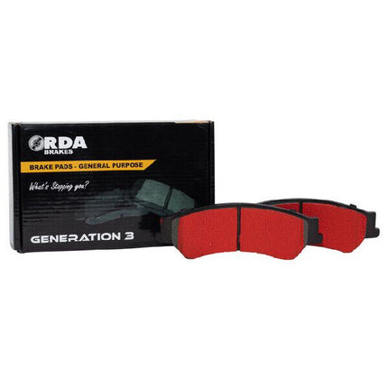 RDA BRAKES RDB2400 GP Max Genaral Purpose Brake Pad Set