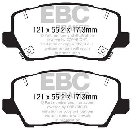 RDA BRAKES RDB2448 GP Max Brake Pads