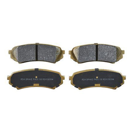 RDA BRAKES RDX1383SM Extreme Heavy Duty Brake Pad Set