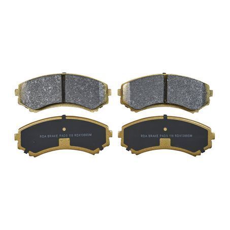 RDA BRAKES RDX1388SM Extreme Heavy Duty Brake Pad Set