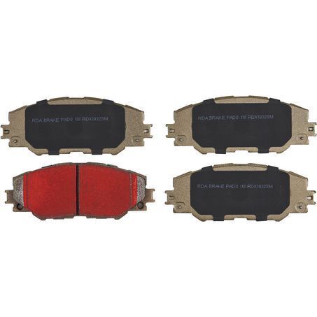 RDA BRAKES RDX1932SM Extreme Heavy Duty Brake Pad Set