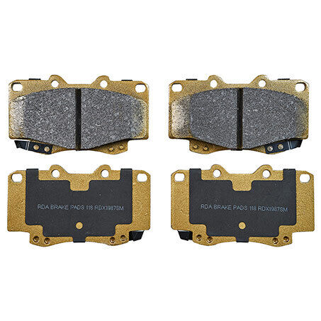 RDA BRAKES RDX1987SM Extreme Heavy Duty Brake Pad Set