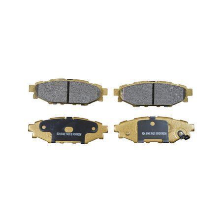 RDA BRAKES RDX1992SM Extreme Heavy Duty Brake Pad Set