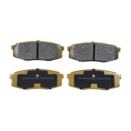 RDA BRAKES RDX2037SM Extreme Heavy Duty Brake Pad Set