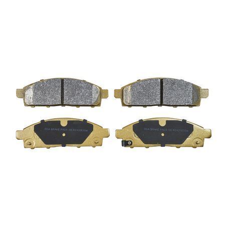 RDA BRAKES RDX2053SM Extreme Heavy Duty Brake Pad Set