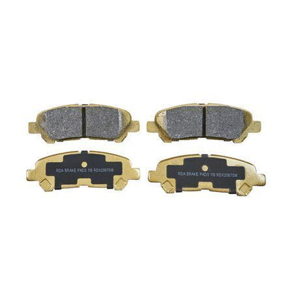 RDA BRAKES RDX2067SM Extreme Heavy Duty Brake Pad Set