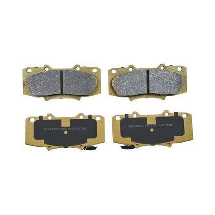 RDA BRAKES RDX2171SM Extreme Heavy Duty Brake Pad Set