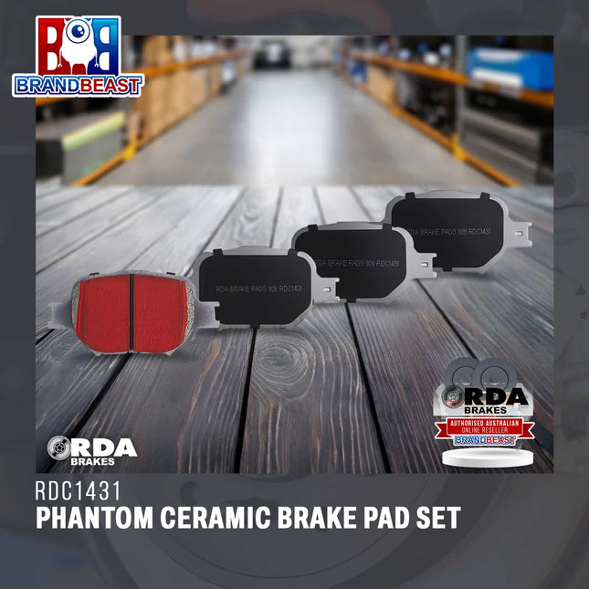 RDA Brakes RDC1431 Phantom Ceramic Brake Pad Set